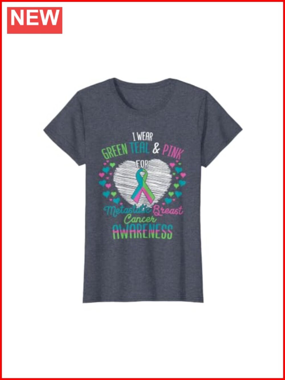 Awareness Graphic T-Shirt Classic Fit Short Sleeve